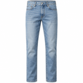 Premium Light Wash Straight-Fit Jeans | ERKEUBY