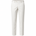 Tailored Ivory Slim-Fit Trousers | ERKEUBY